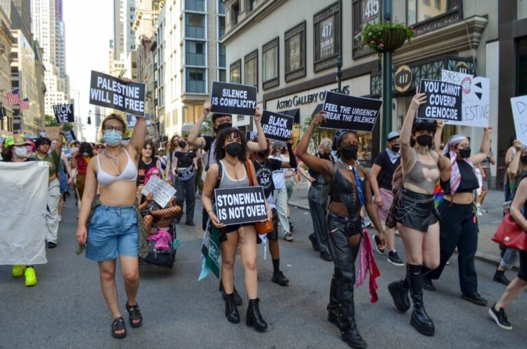 New York City’s Dyke March Mobilizes Against Fascism 