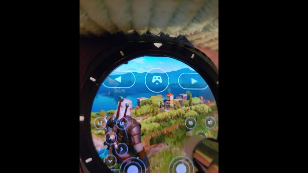 Watch this person play The Witcher 3 on their Galaxy Watch Ultra