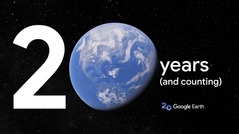 Google Earth celebrates 20 years by letting you step back in time