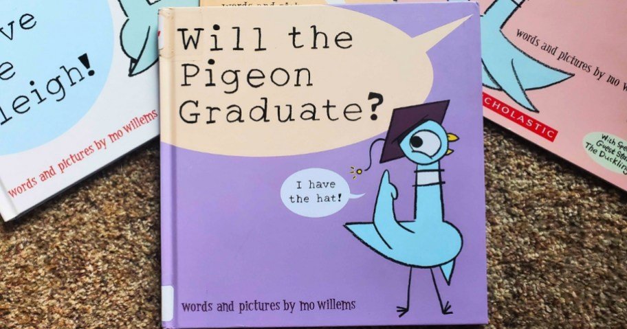 Will the Pigeon Graduate? Book by Mo Willems Just $12.90 on Amazon (Reg. $18)