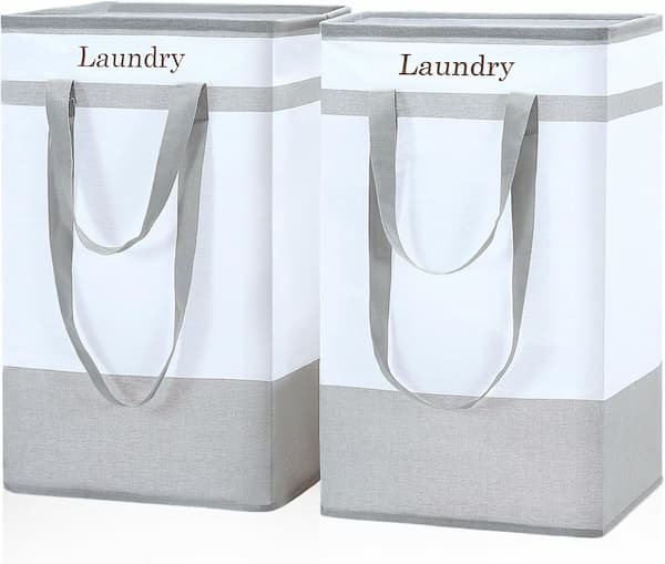 *HOT* Collapsible Large Laundry Hampers, 2-Pack as low as $11.99!