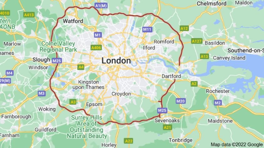 M25 closures: Junction 10 shut all weekend with no M25/A3 access