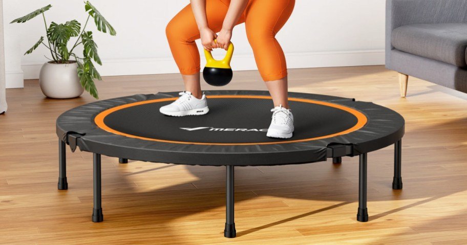 Mini Trampoline Only $29.99 Shipped on Walmart.com (Great for Home Workouts)