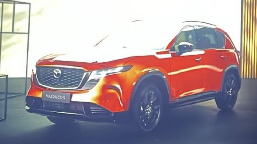 New EV Mazda CX-5 spy shots - pictures