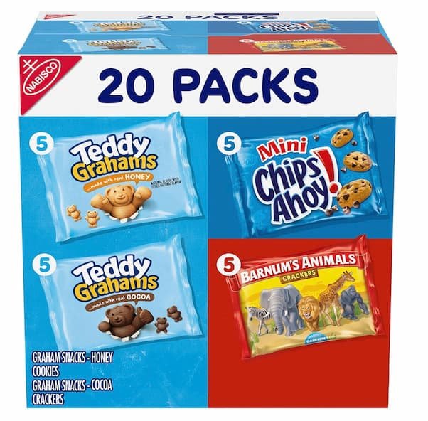 Nabisco Fun Shapes Variety Pack 20-Count only $6.90 shipped, plus more!