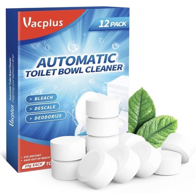 *HOT* Vacplus Toilet Bowl Cleaner Tablets (12 pack) only $4.04 shipped!
