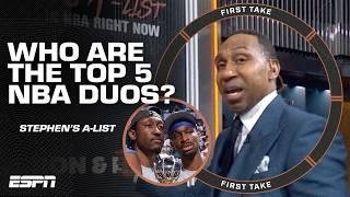 Stephen A.'s TOP 5 NBA DUOS