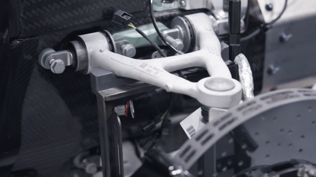 See How An American Makes McLaren W1 Suspension Parts