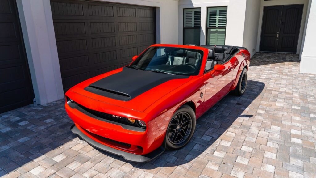 Video: Convertible Dodge Challenger Demon 170 Is A Recipe For Either Fun, Disaster, Of Both