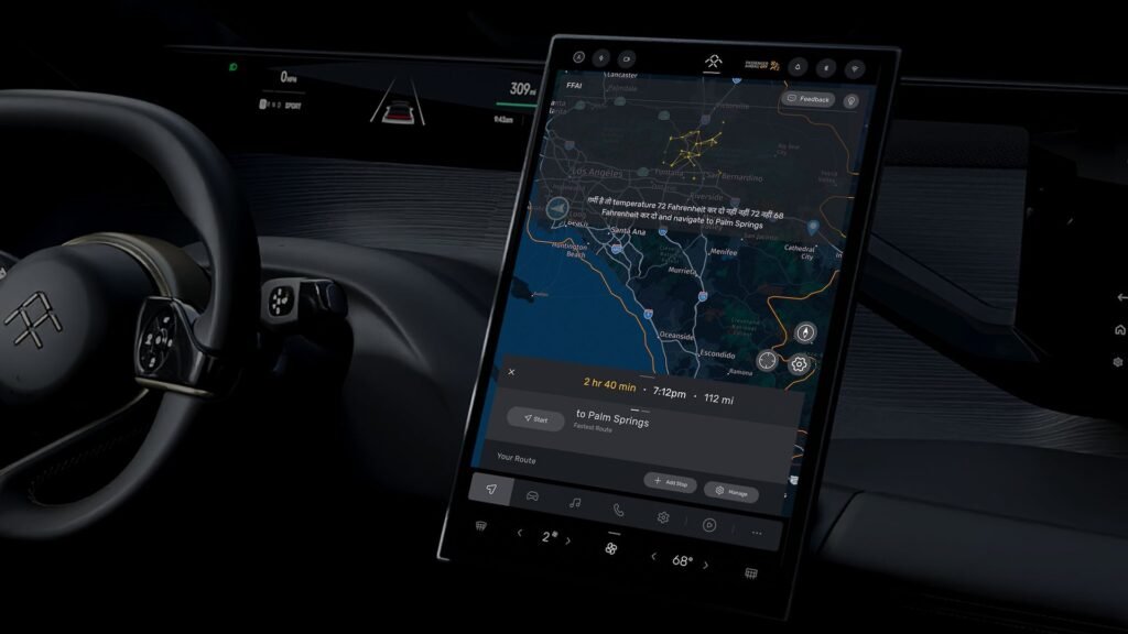 Faraday Future Reveals New Infotainment System That Understands 50 Languages