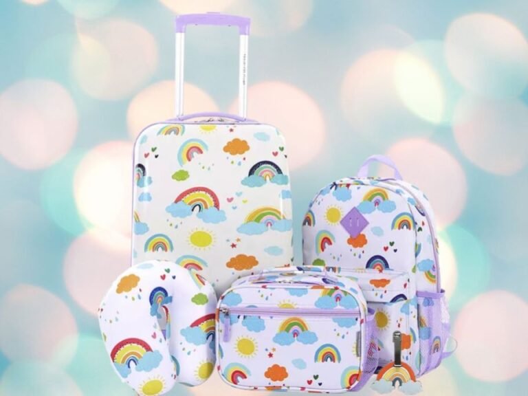 Travelers Club Kids 5-Piece Luggage & Tag Set Just $35.69 on Kohls.com (Reg. $130)