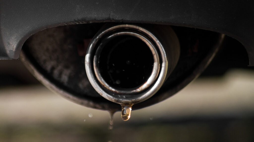 Why Some Tailpipes Drip Water, And When It's A Bad Sign
