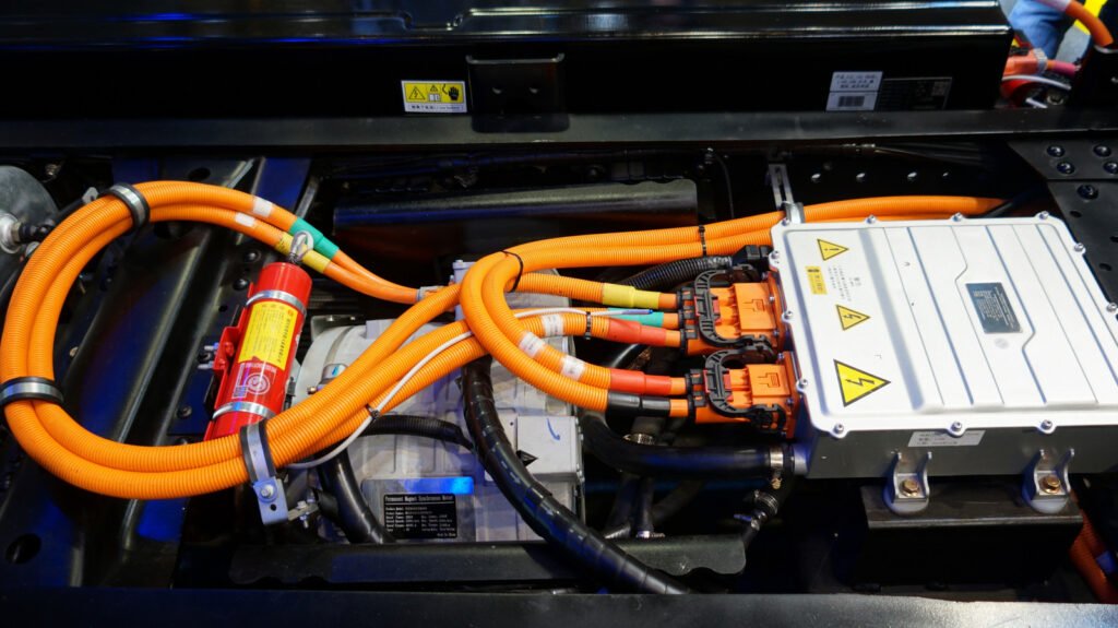Why Are High Voltage Cables Orange On Electric Cars?