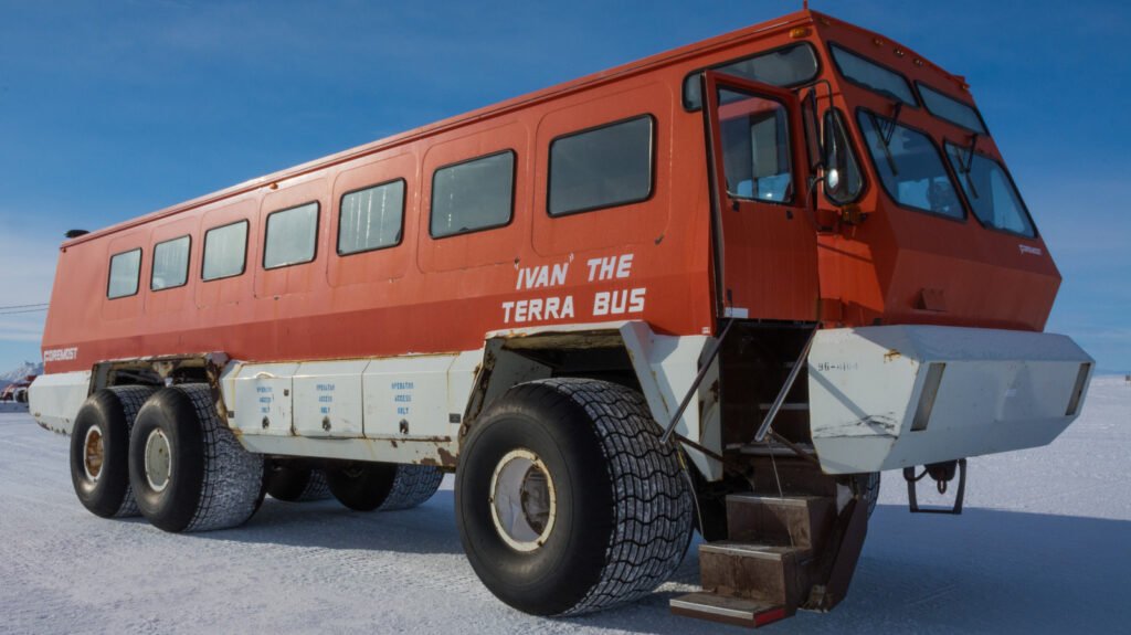 Antarctica's Iconic Ivan The Terra Bus Has Retired To New Zealand After 30 Years Of Service