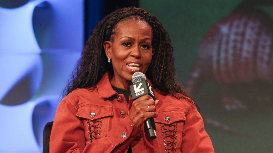 Michelle Obama: 'I'm not giving another political speech'