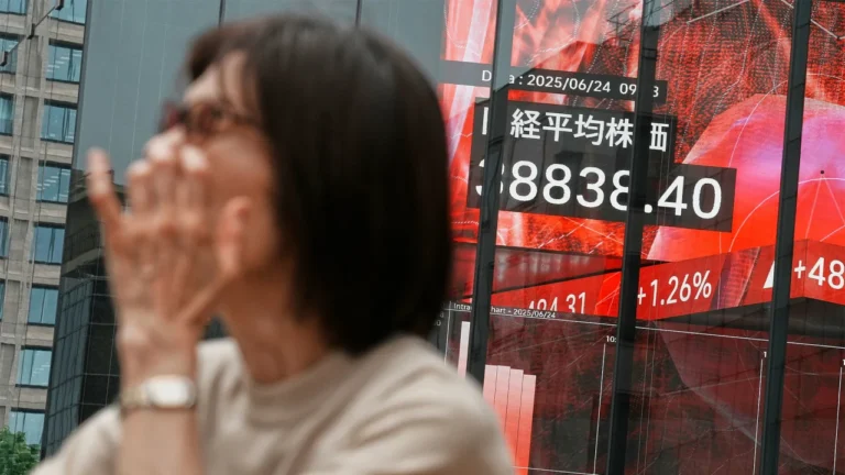 Global stock market reacts to Trump’s ceasefire in Israel-Iran war