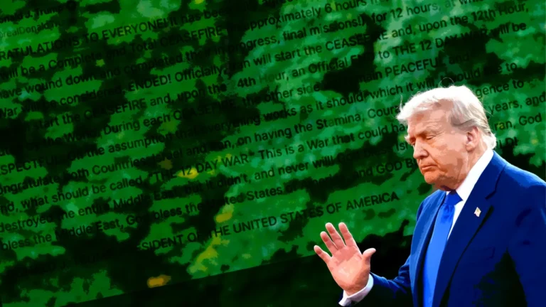 Why has Trump started using this weirdly formal sign-off on social media posts about Iran?