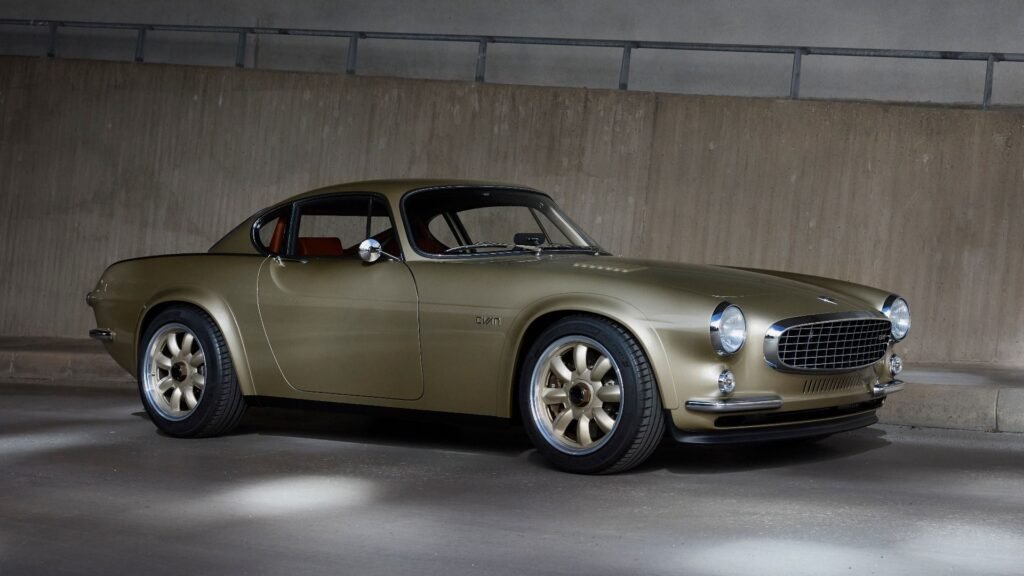 This Volvo P1800 Cyan GT Restomod Has Classic Style With 420 Horsepower