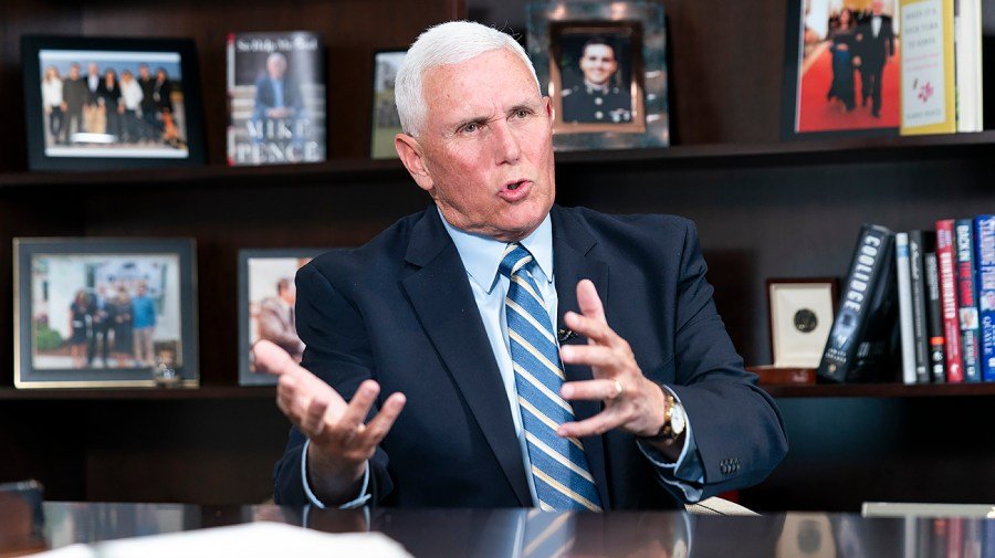 Pence: American right facing 'existential identity crisis'