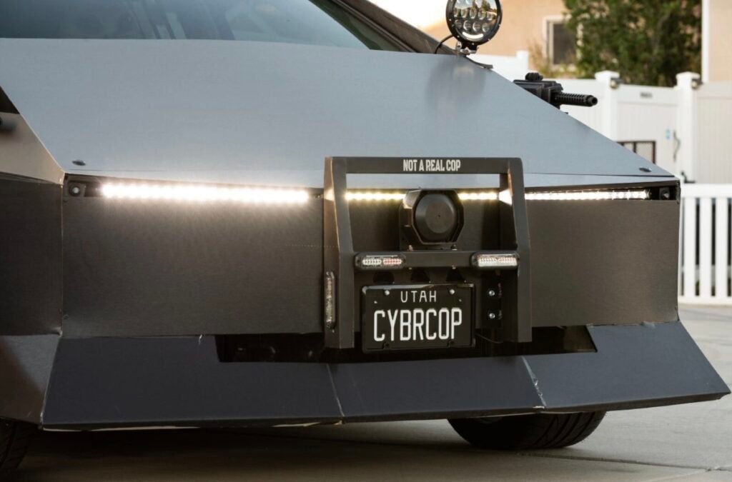 The Cybercop Is A Hybrid Cybertruck With A Heart Of Gold