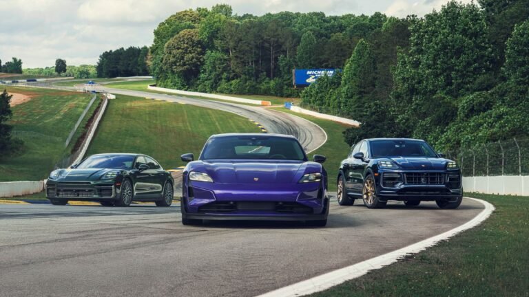Porsche Sets New Production Lap Records At Road Atlanta With Cayenne Turbo GT And Panamera Turbo S E-Hybrid