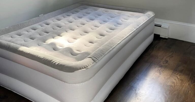 SereneLife Full-Size Air Mattress w/ Pump Only $36.99 Shipped
