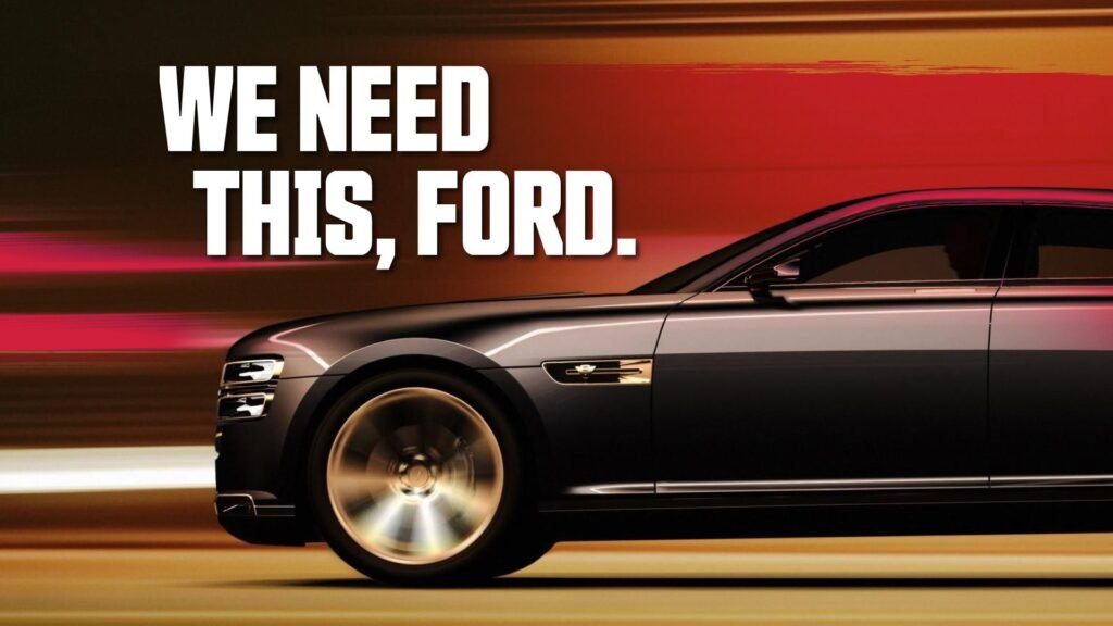 The Greatest Four-Door Ford Muscle Car Never Made It To Production