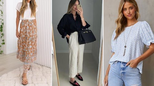 These Clothes Are Selling Out On Amazon Because They're So Flattering & Comfy