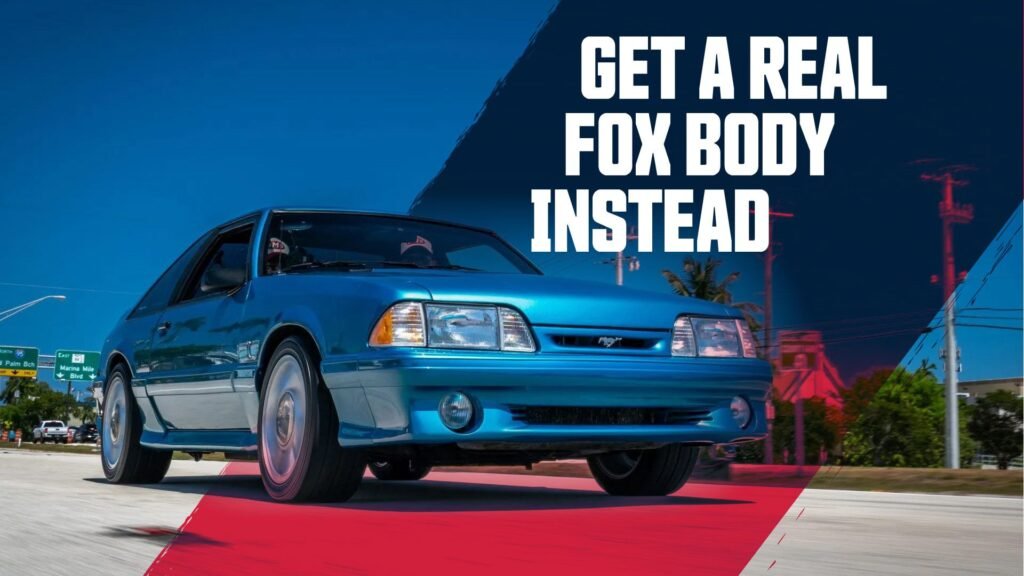 Why Buy Ford's Limited Edition Fox Body Mustang When The Real Deal Is So Much Cheaper?