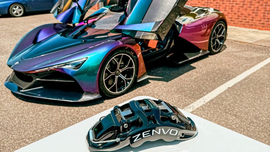 The Zenvo Aurora V12 Hypercar Has An Enormous 20-Piston Braking System