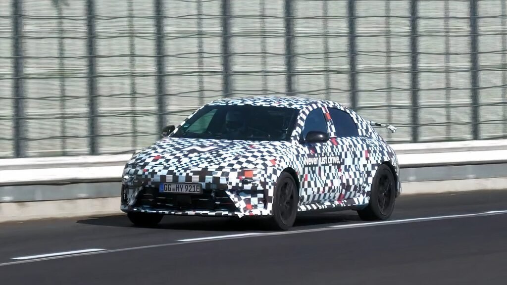 Paparazzi Shots: The 2026 Hyundai Ioniq 6 N