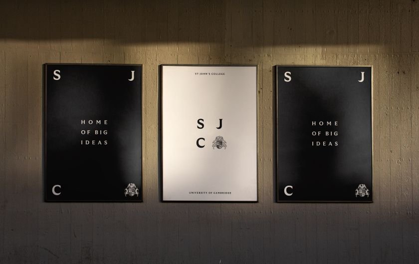 SomeOne reimagines St John’s College Cambridge as the 'Home of Big Ideas’