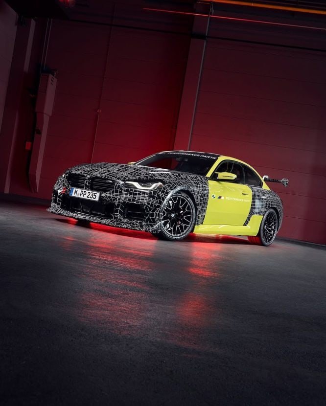 BMW M2 With Track Package Previewed For 2026 Launch
