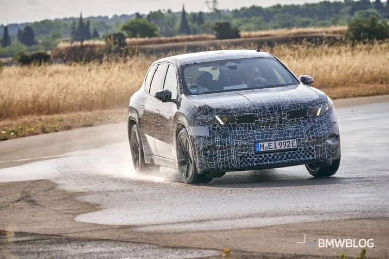 2026 BMW iX3 Spied Racking Up Miles On The Nurburgring: Video