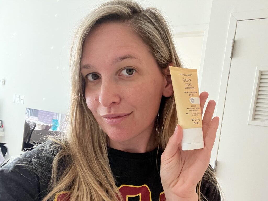 I put Trader Joe's $9 and Supergoop's $38 'invisible' sunscreen to the test, and I've already repurchased the dupe