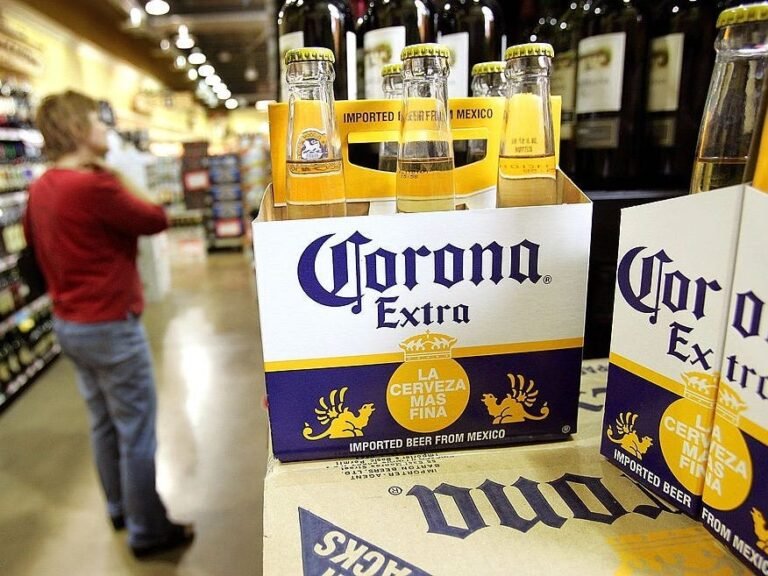 Corona's owner says beer sales have slowed because one major customer group isn't buying beer like it used to