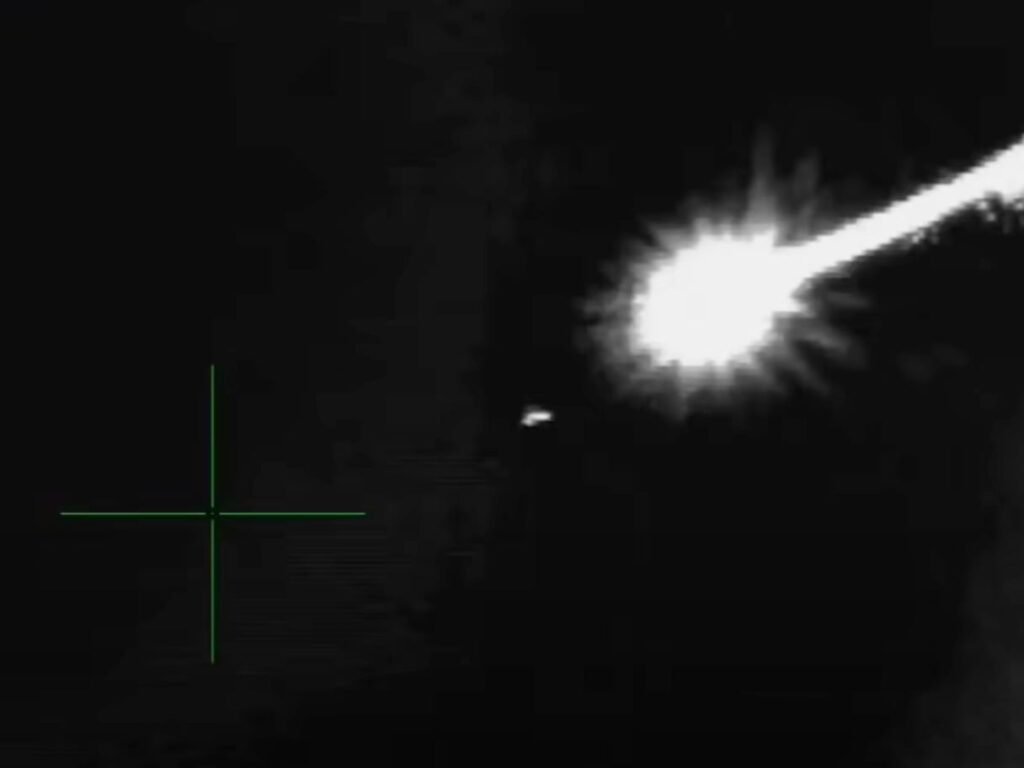 Video shows British-made fighter missiles, modified in 3 months to launch from the ground, scoring Russian drone kills