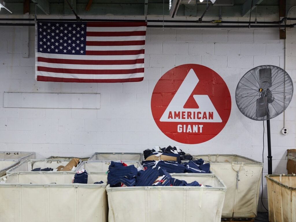 A made-in-America apparel brand describes how Walmart helped it produce a more affordable US flag T-shirt