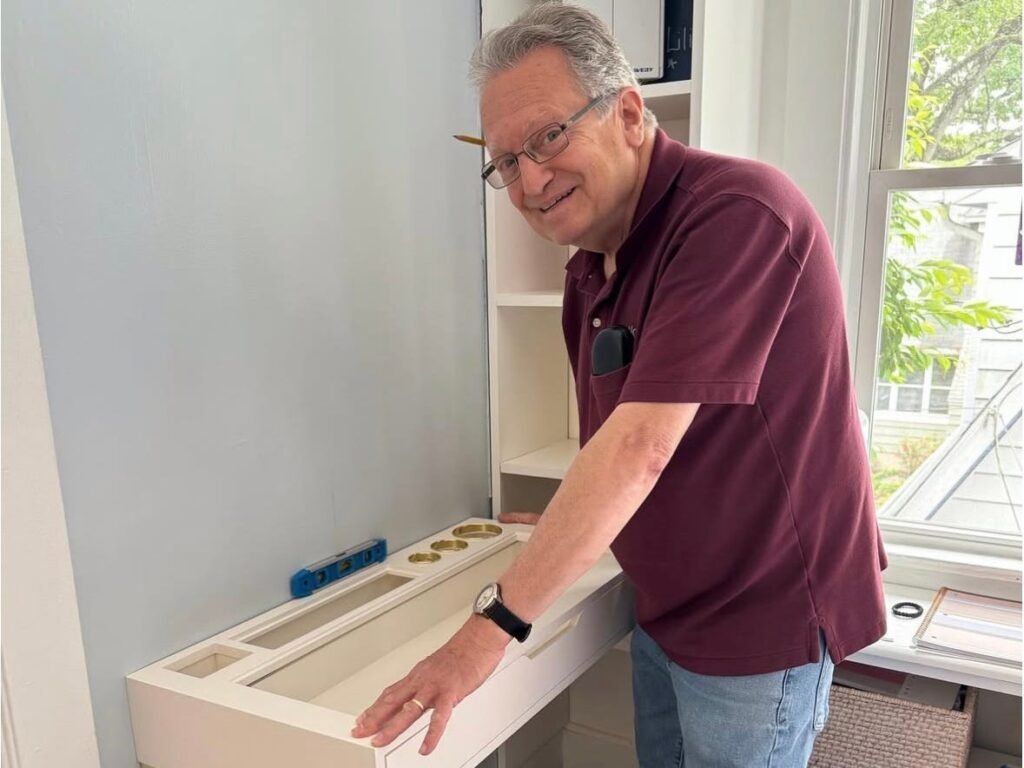 I was laid off at 59, but not ready to retire. I started my own handyman business to stay busy.