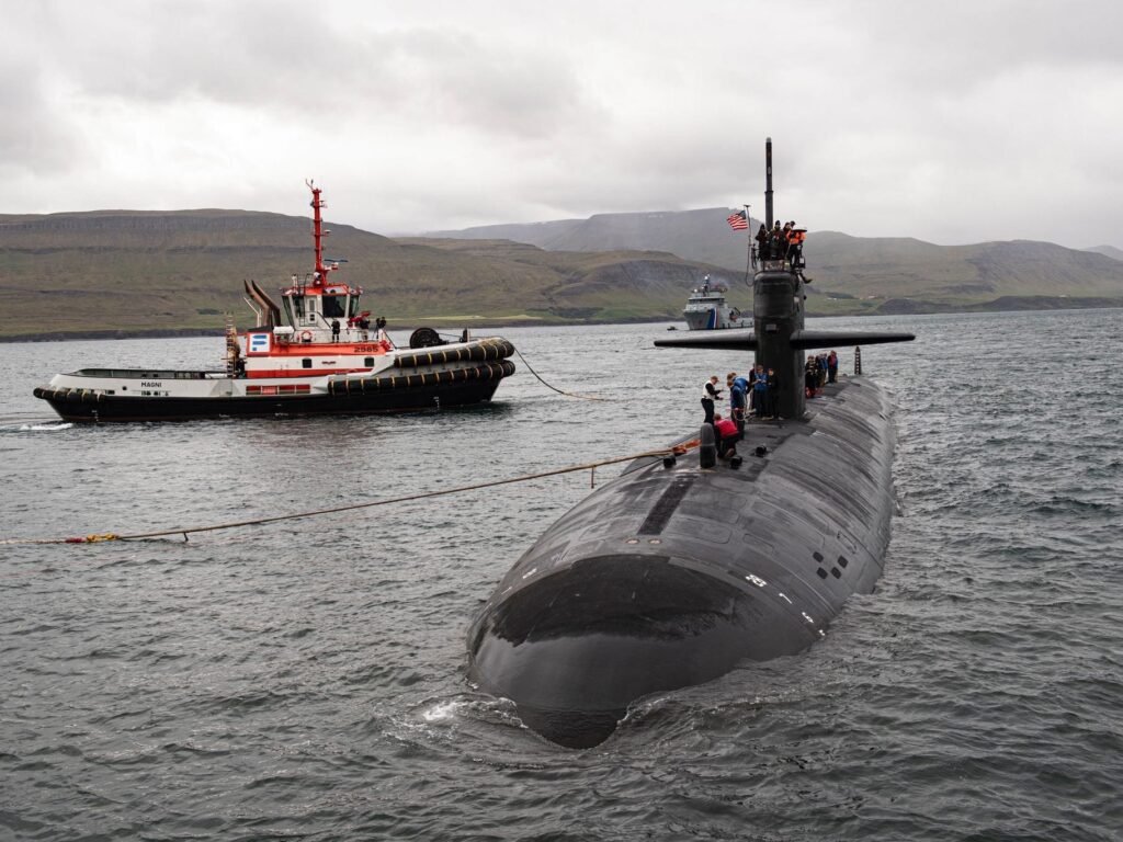 A US Navy nuclear-powered attack submarine just made an unprecedented stop. A top admiral says it sent a message.