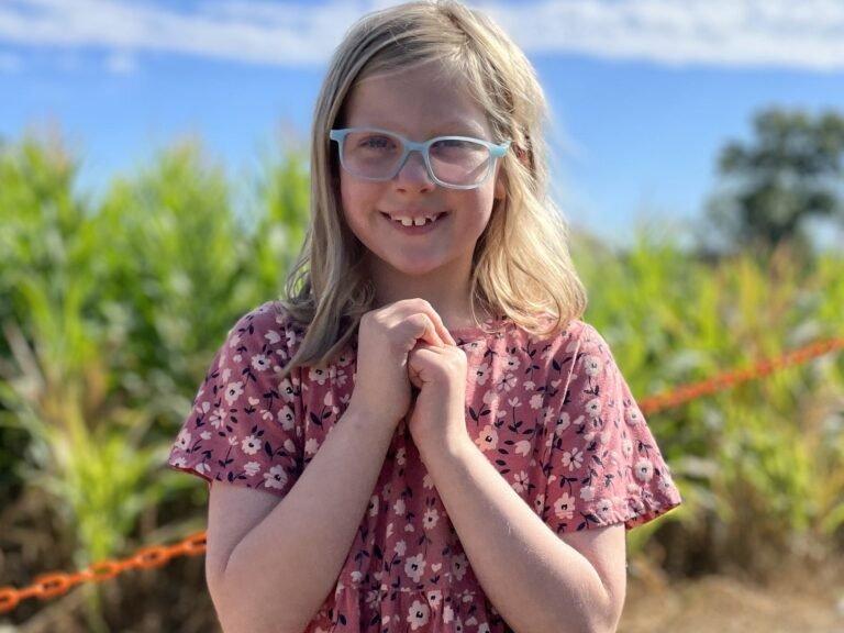 My daughter was struggling to read. A private tutor didn't help, but glasses did.