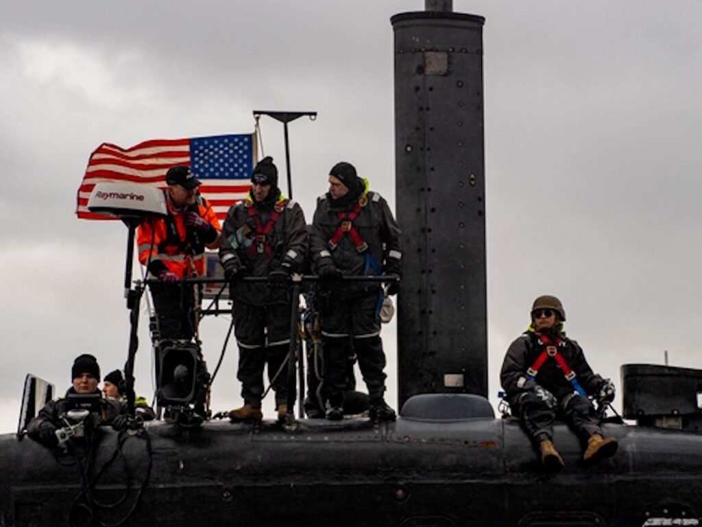 USS Newport News makes historic Iceland stop in strategic Arctic move