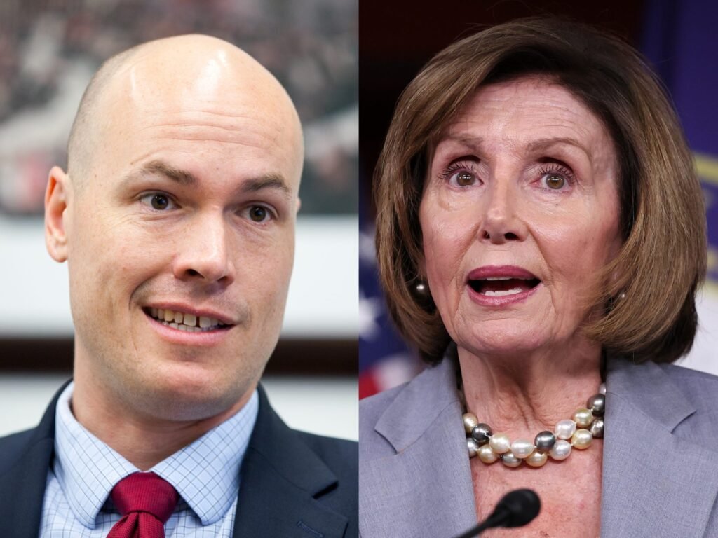 This Democratic Senate candidate says he's made a 60% return from copying the Pelosi family's stock trades