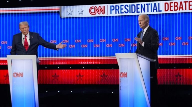 Biden aides pushed for early debate with Trump: Memo