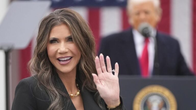 Noem asks followers to choose favorite portrait of her as cowgirl