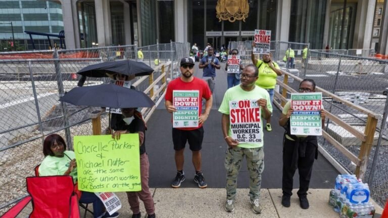 Trump attacks public employees, but unions are fighting back
