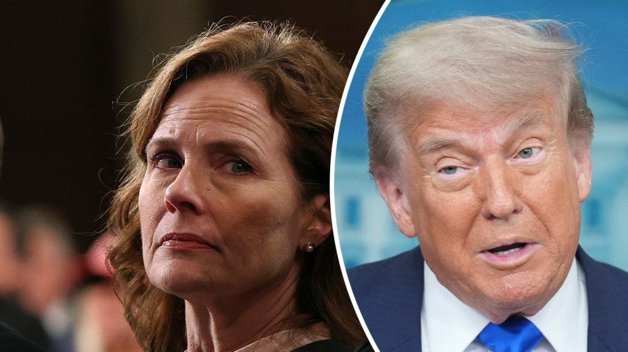 Amy Coney Barrett lands back in MAGA’s good graces