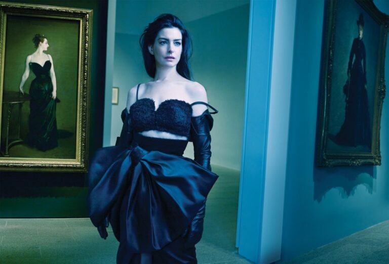 Annie Leibovitz Shoots Fifty Shades of Anne Hathaway 