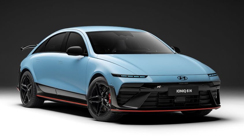 New Hyundai Ioniq 6 N revealed 2025 - pictures