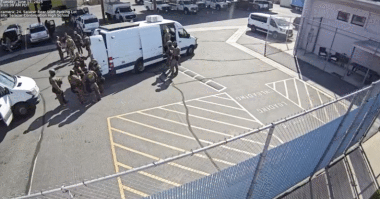 ICE agents seen urinating on grounds of California school, officials say